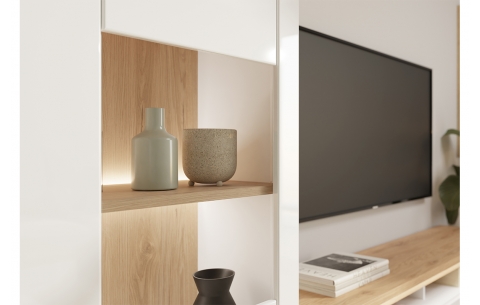 DURAOAK DURAOAK FORTE MEBLE TV ir audio spintelė